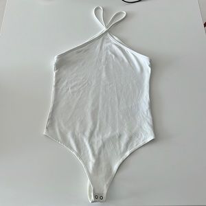 White fun bodysuit